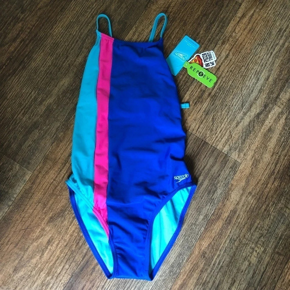 NWT Speedo One Piece Training Suit - Picture 3 of 7